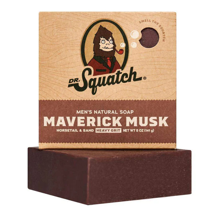 Dr. Squatch Bar Soap - Maverick Musk