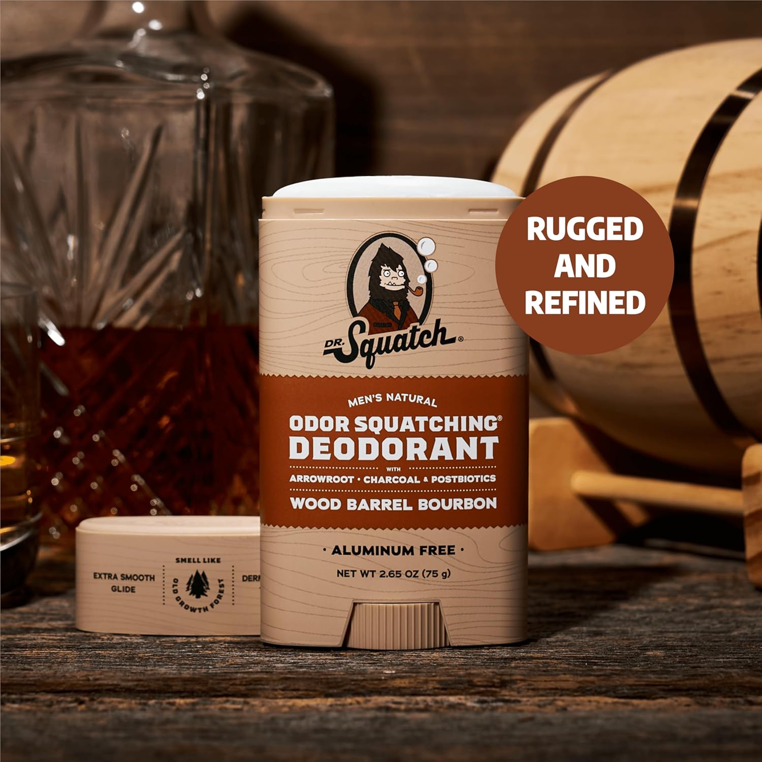 Dr. Squatch Deodorant - Wood Barrel Bourbon – Rust & Refined