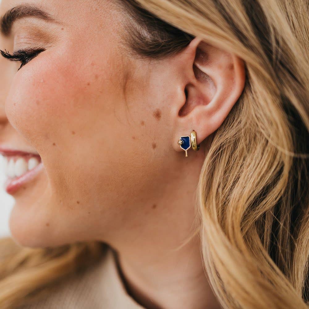 Pretty Simple - Ace of Earrings Pickleball Studs