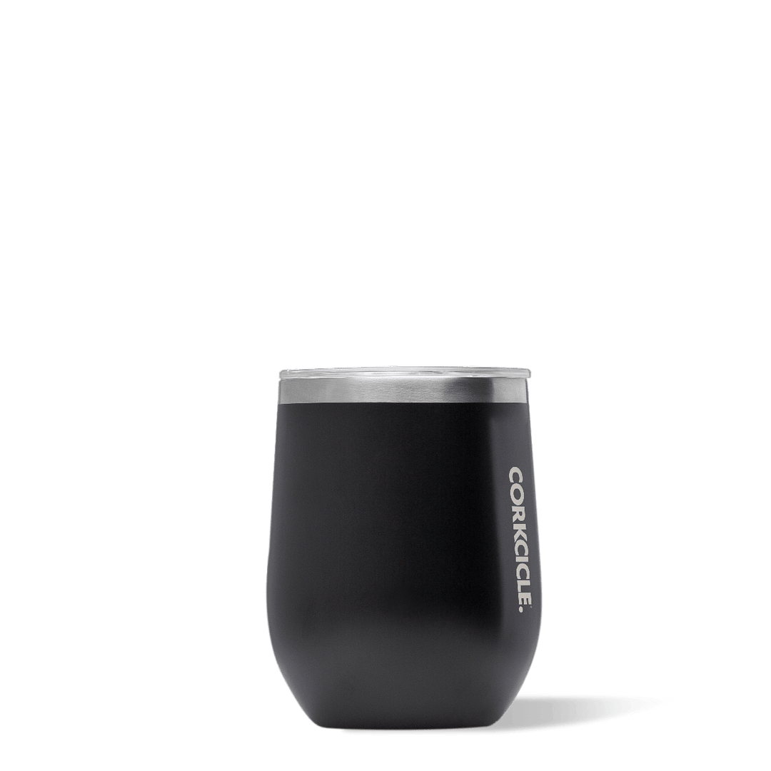 Stemless - 12 Ounces Matte Black