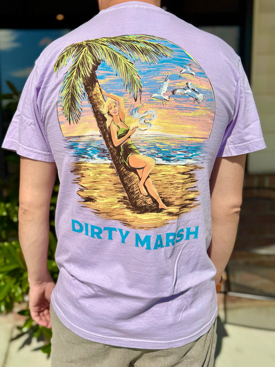 Dirty Marsh - Beach Girl Tee | Orchid
