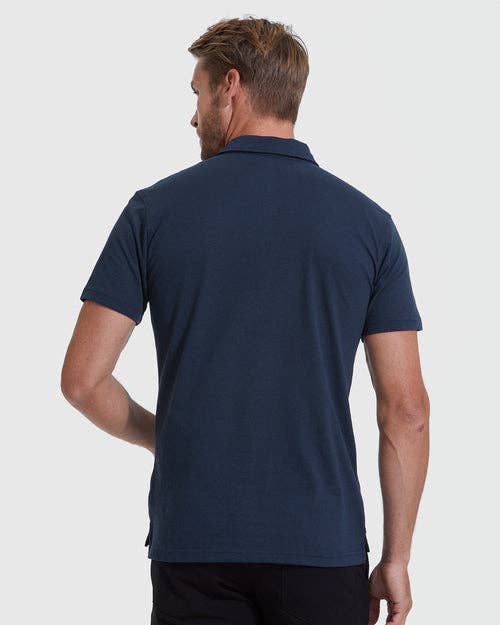 Short Sleeve Polo Shirt | Navy