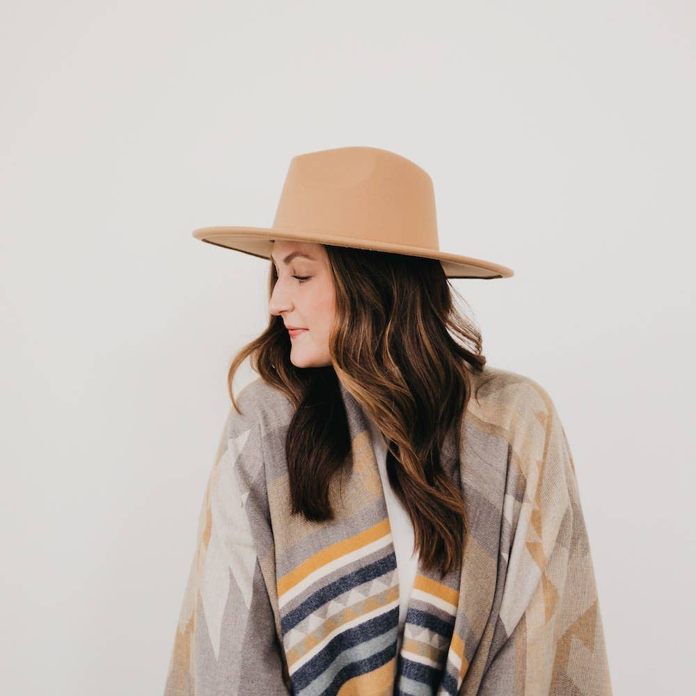 Barcelona Brim Hat Black