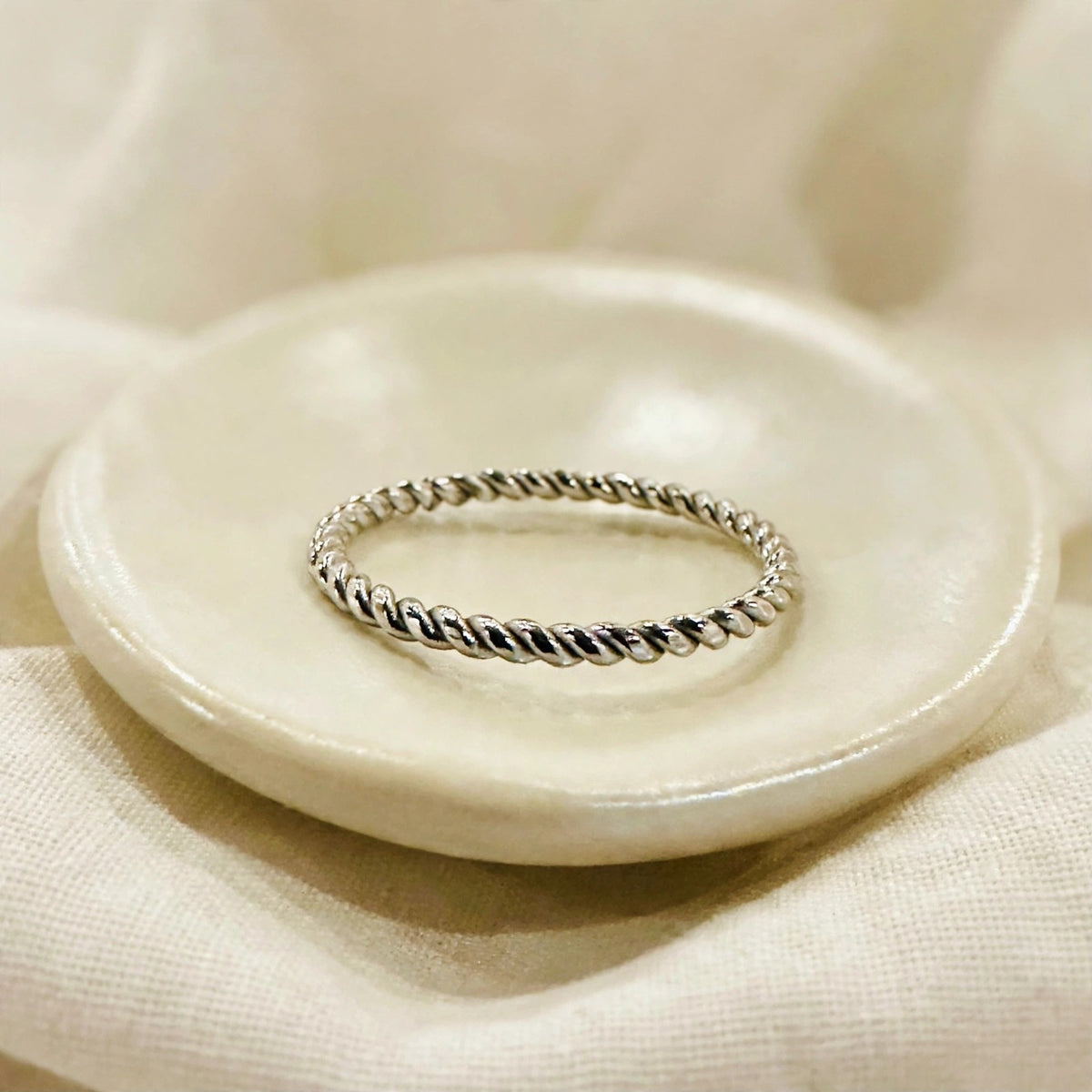 Braided Stacking Ring