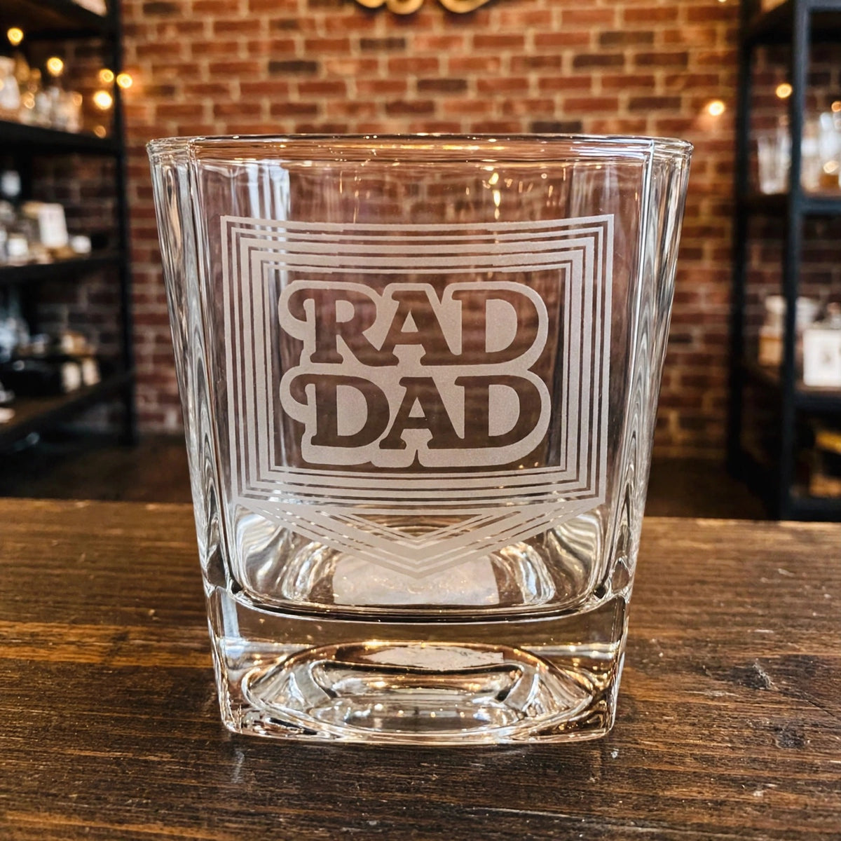 Rad Dad Whiskey Glass