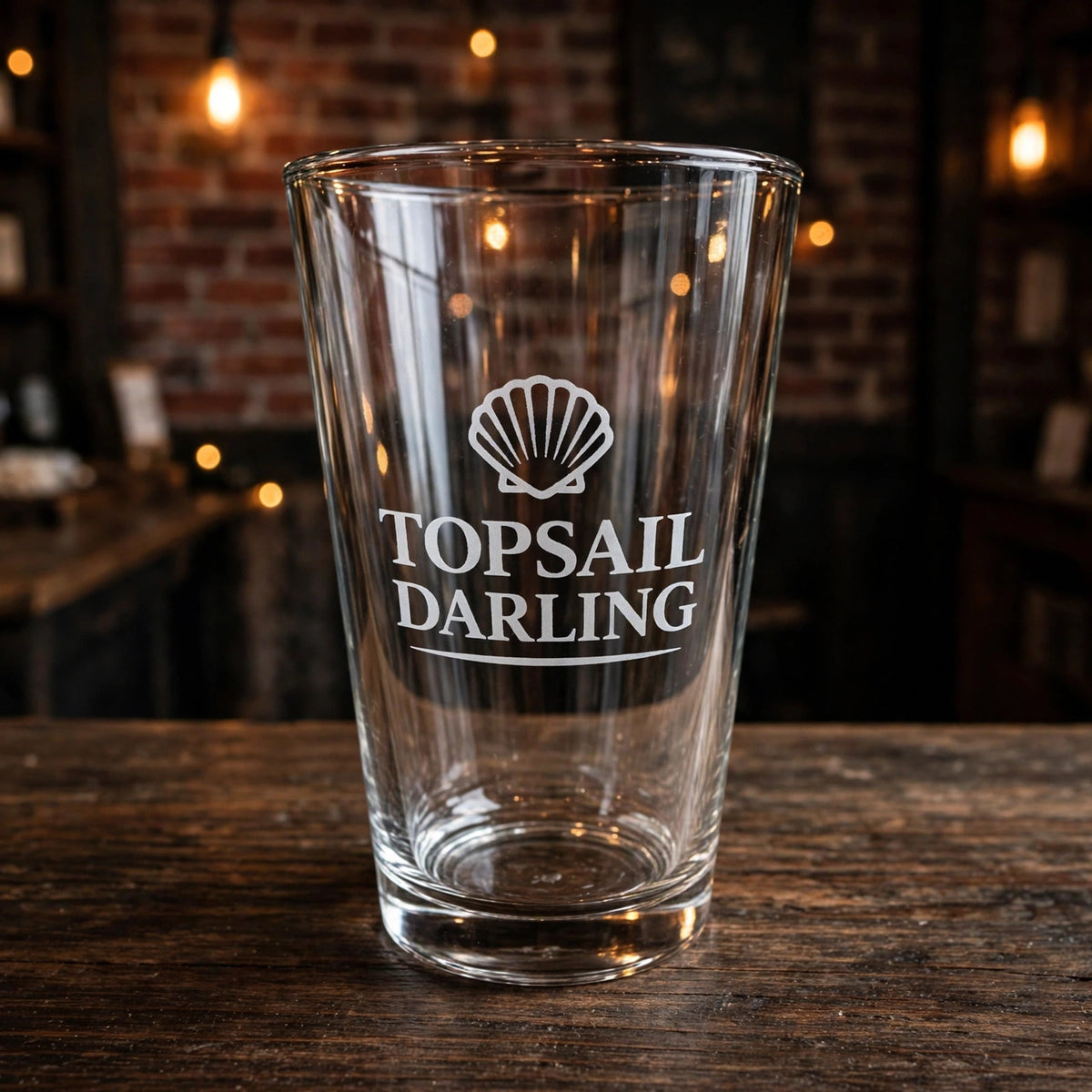 Topsail Darling Pint Glass
