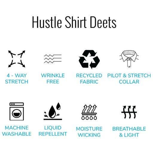 Hustle Shirt - Long Sleeve - Black, view 3