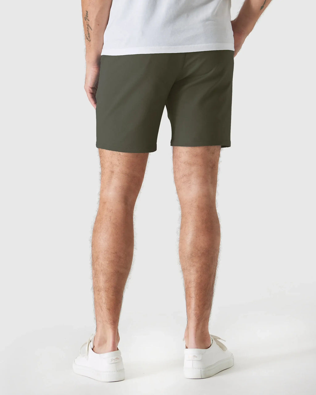 Chino Shorts | Comfort | 7" | Military Green, view 3