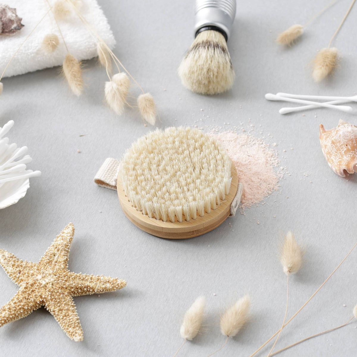Spa Prive - Bamboo Round Body Brush, view 3
