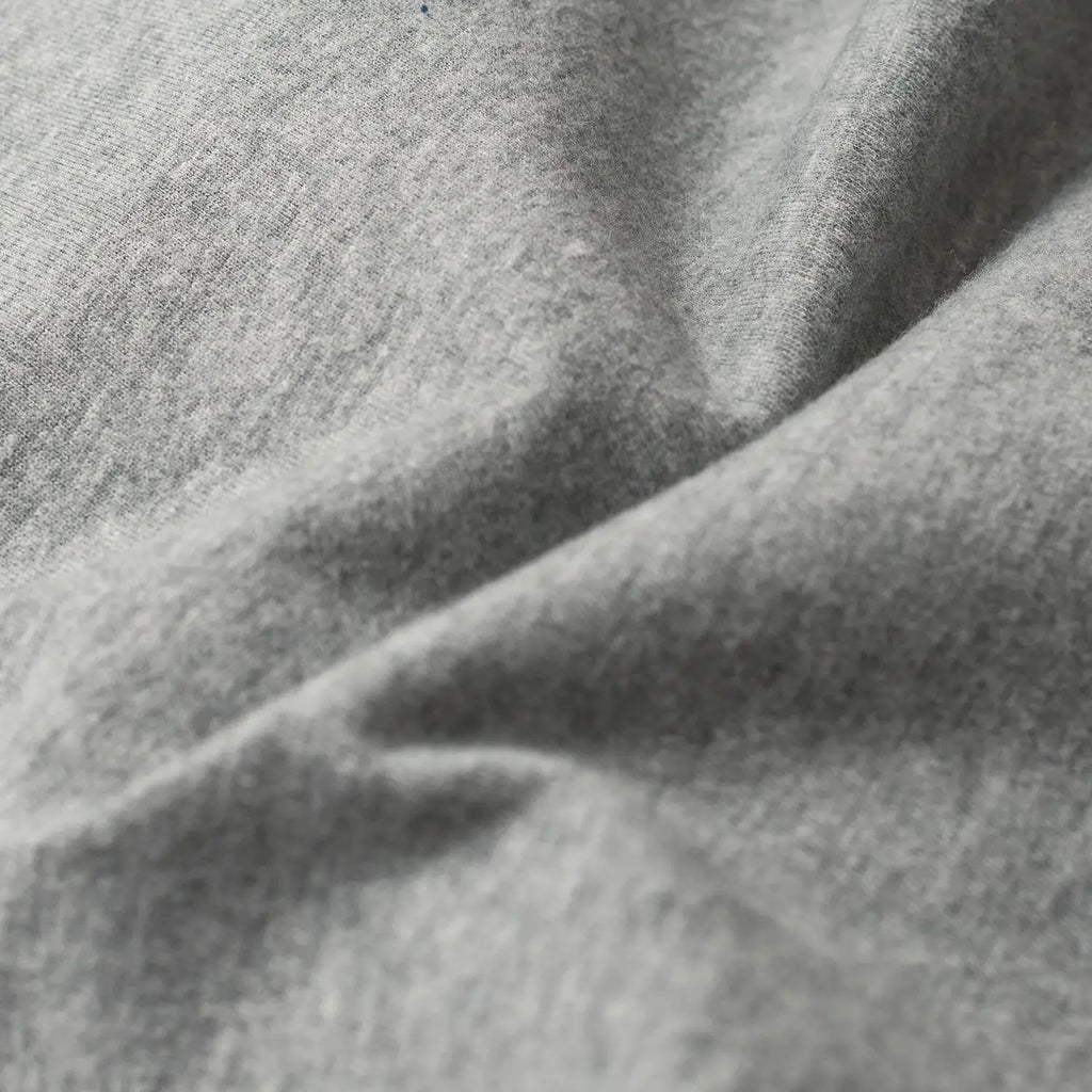 True Classic - Long Sleeve Shirt | Henley | Heather Gray, view 6