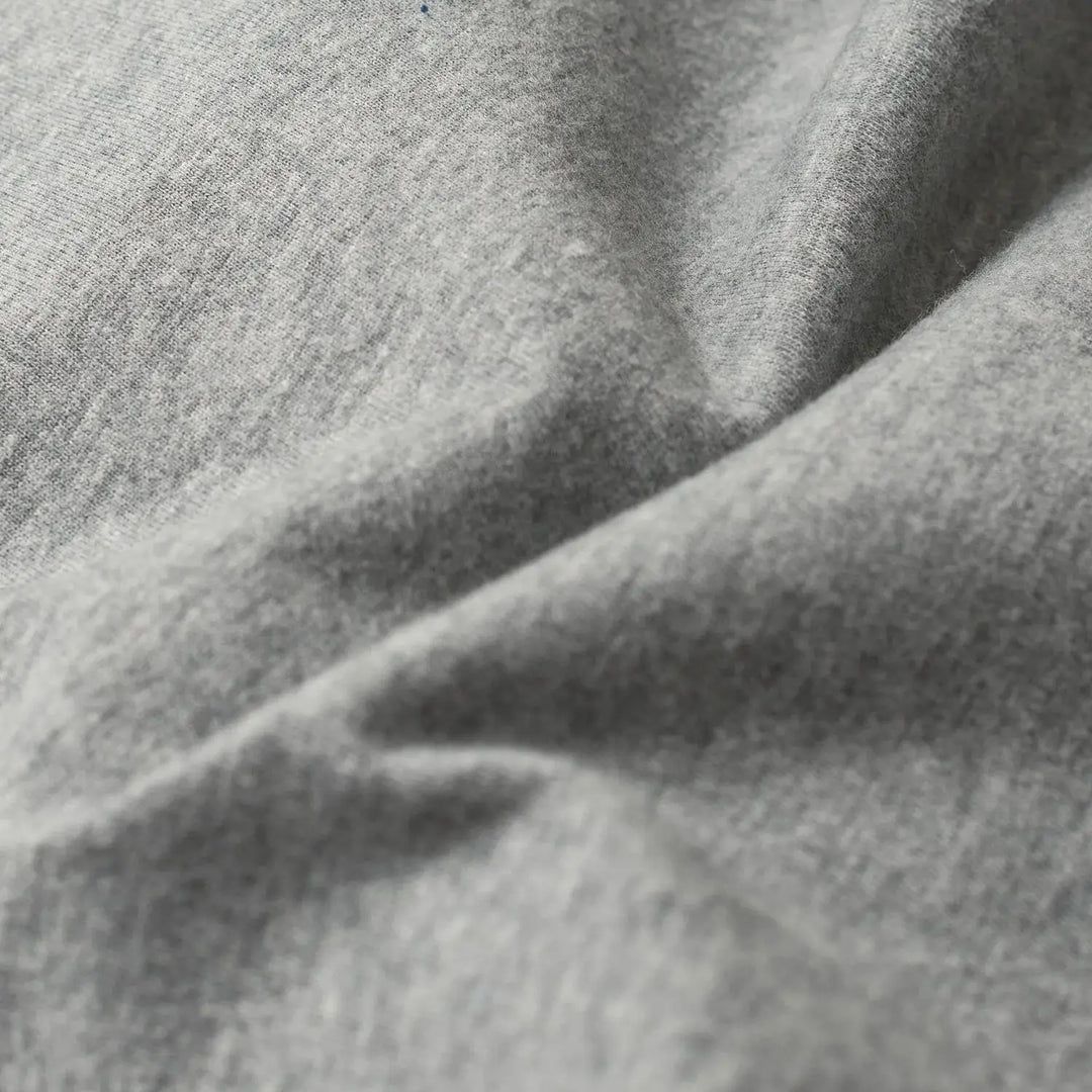 True Classic - Long Sleeve Shirt | Henley | Heather Gray