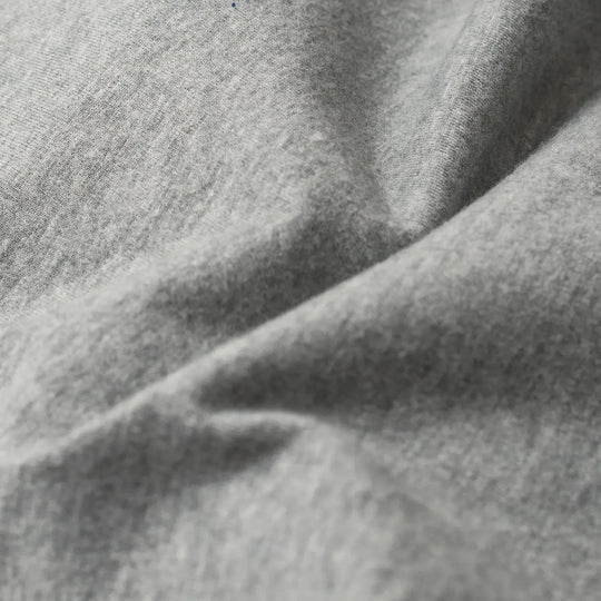 True Classic - Long Sleeve Shirt | Henley | Heather Gray