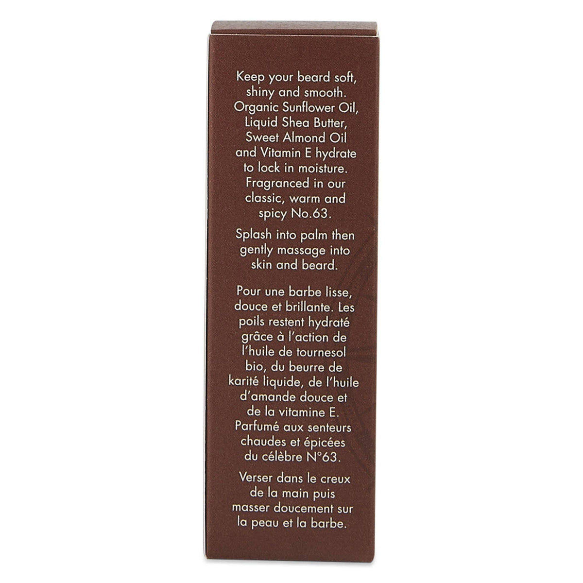 Pré de Provence - No.63 Men's 63 Beard Oil (150g), view 3