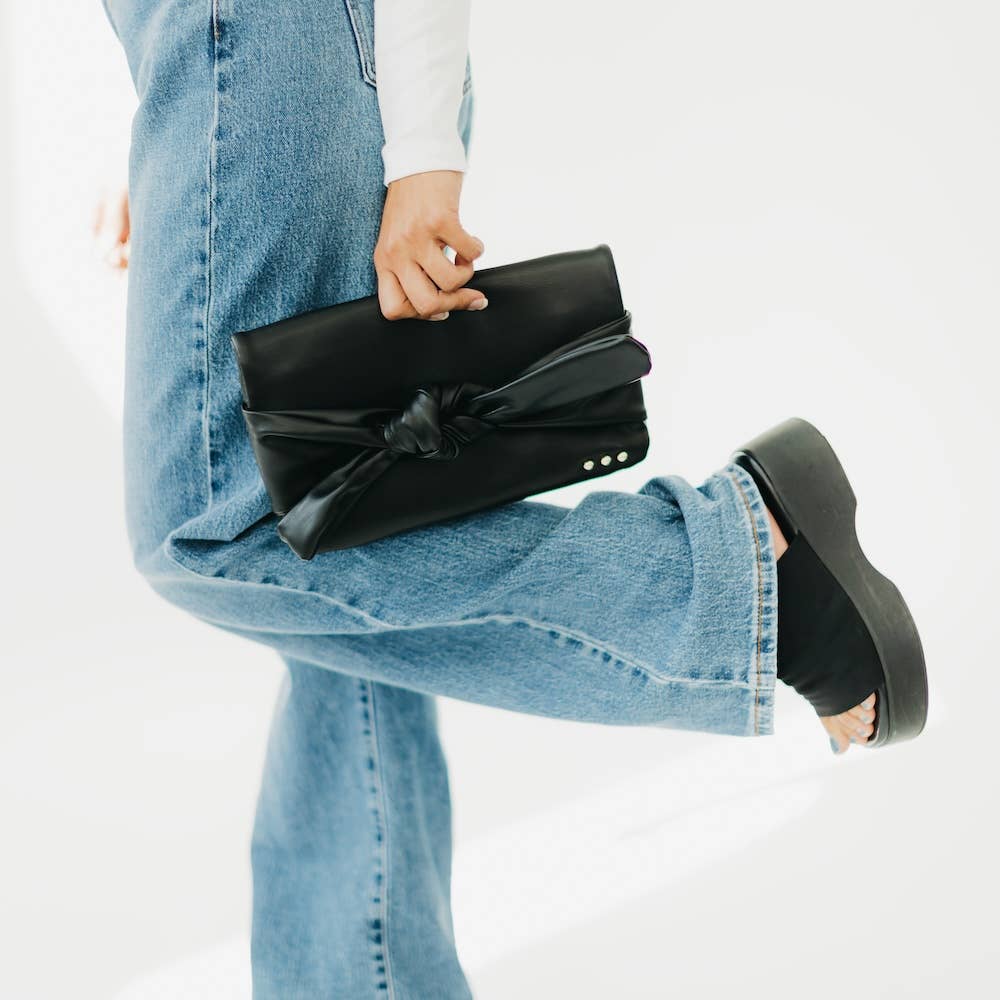 Billie Bow Clutch Crossbody Bag, view 6