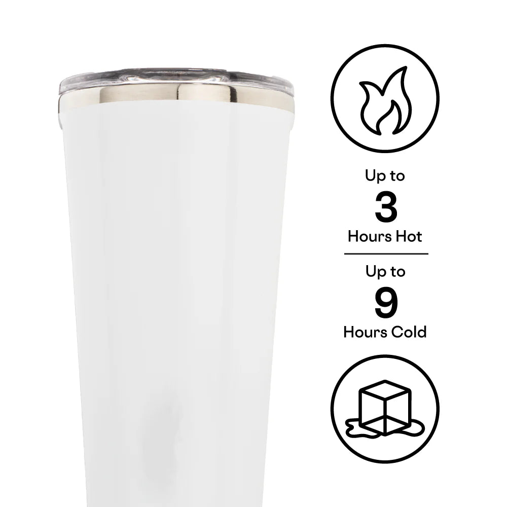 Corkcicle - Classic Stainless Steel Tumbler - Matte Black 16oz
