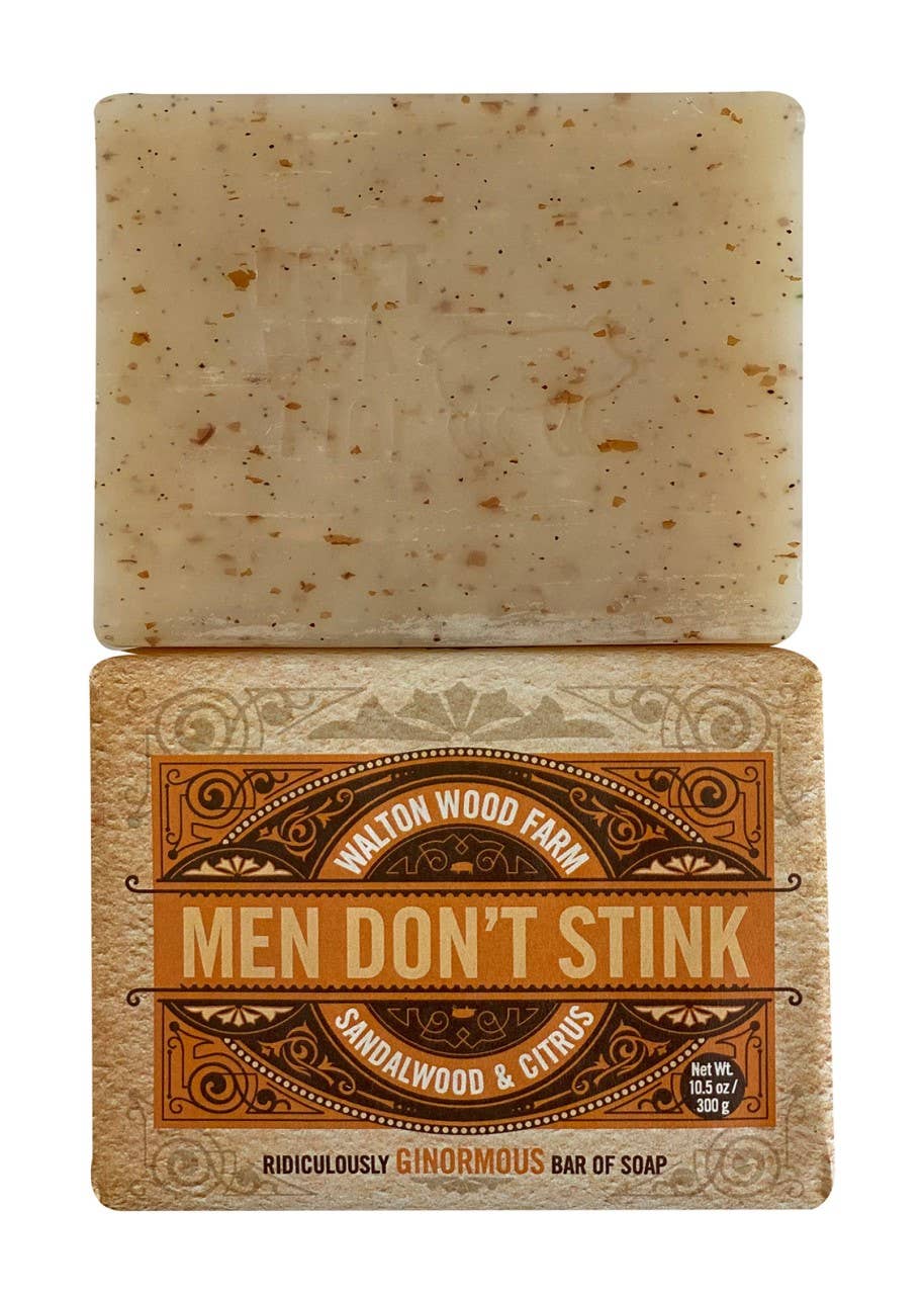 Men's Don't Stink Soap - Sandalwood & Citrus 10.5 oz