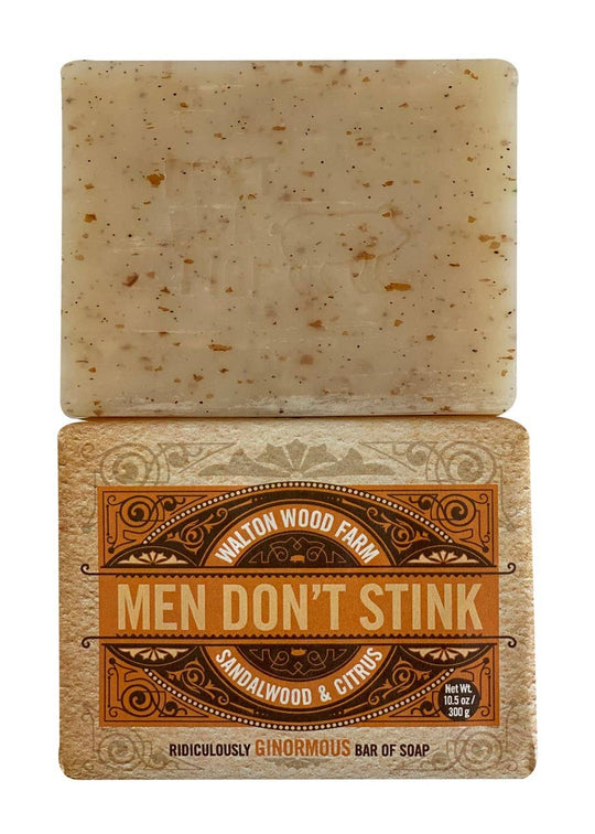 Men's Don't Stink Soap - Sandalwood & Citrus 10.5 oz