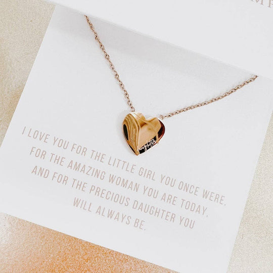 Pretty Simple - Sweet Heart Gift Necklace - WATERPROOF