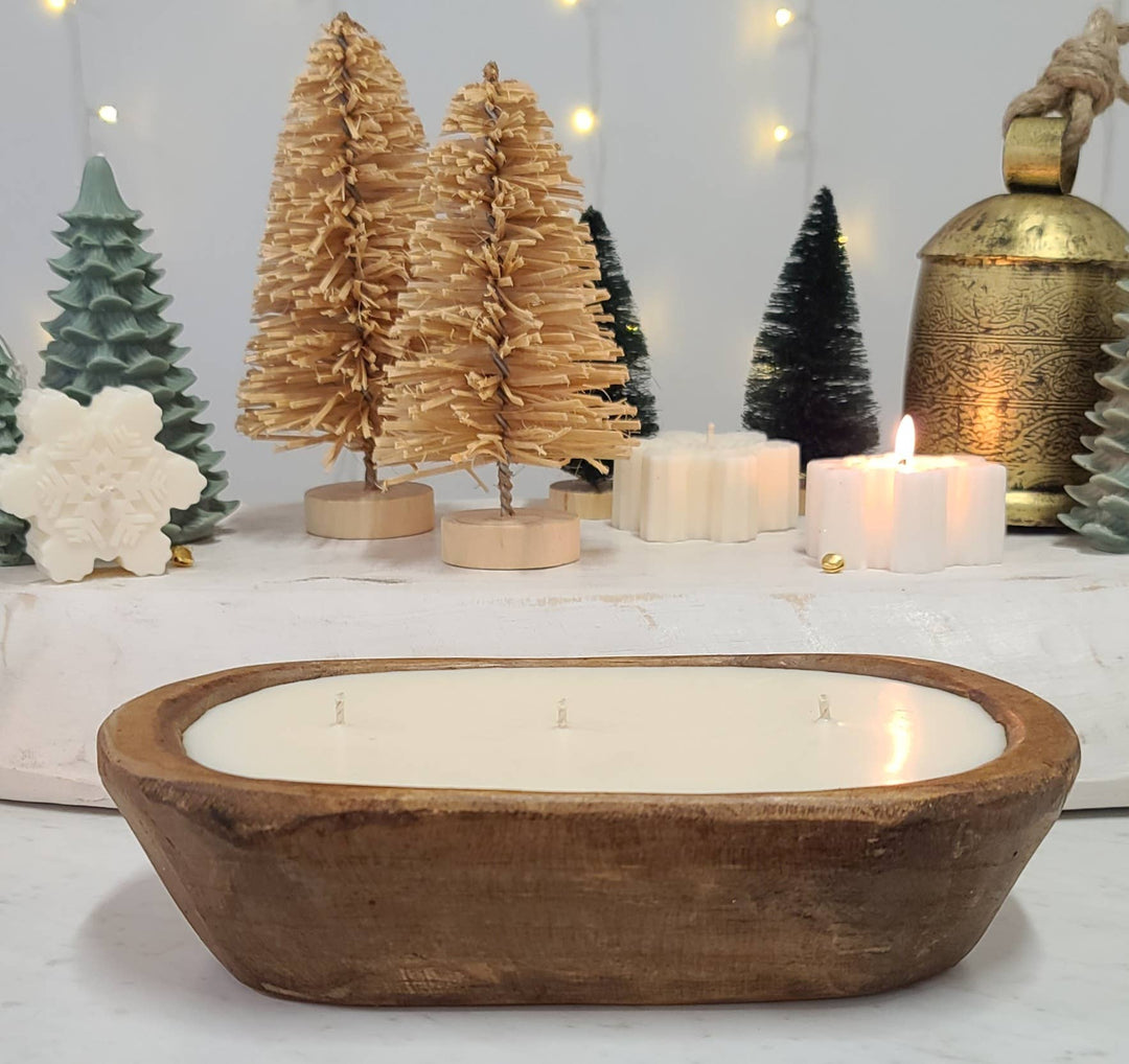 Dough Bowl Candle - Winter, Fall, and Classic Scents