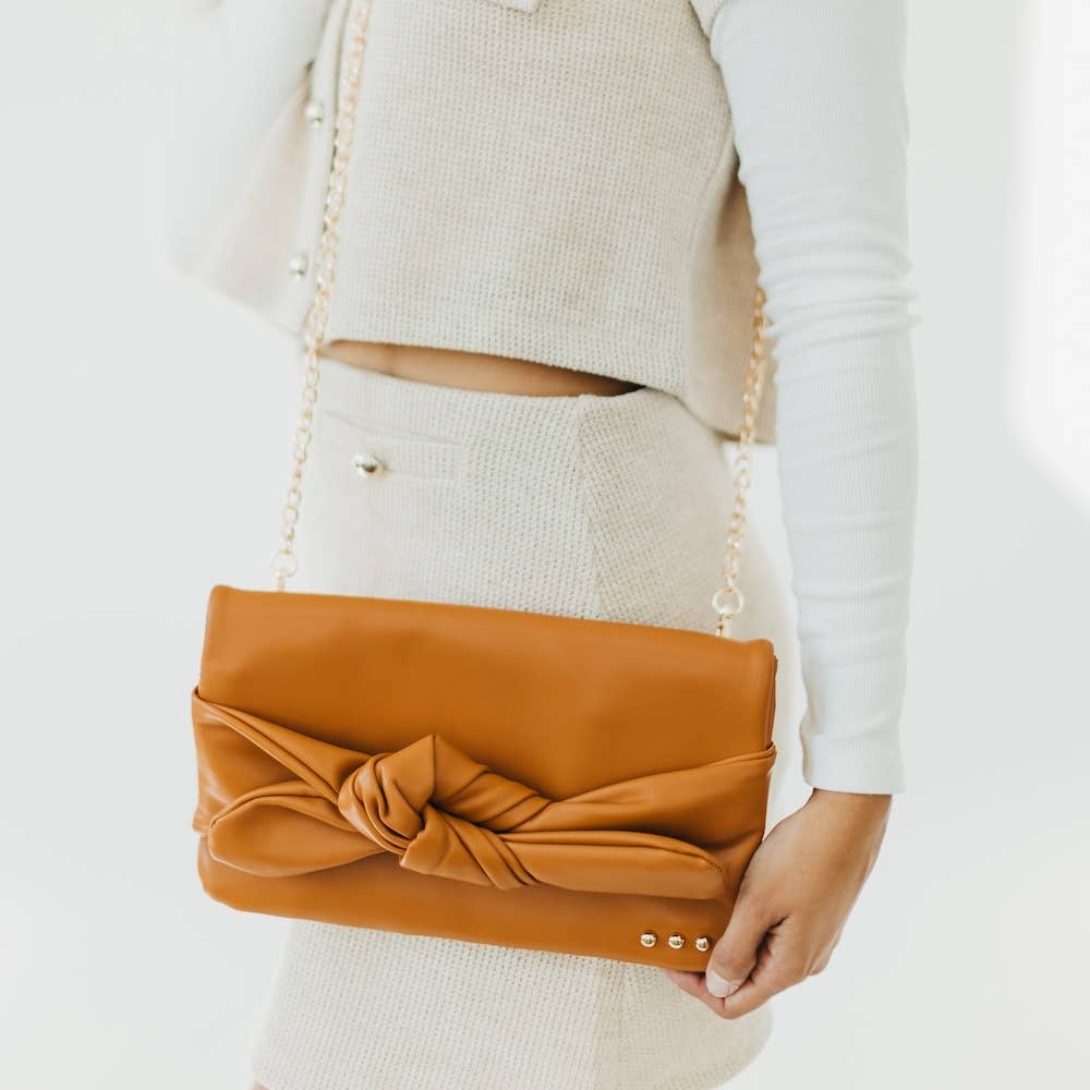 Billie Bow Clutch Crossbody Bag, view 3