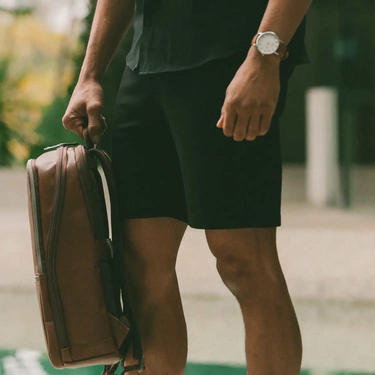 Chino Shorts | Comfort | 7" | Black, view 5