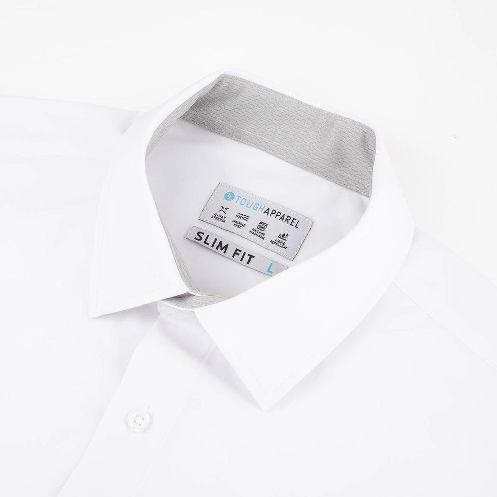 Tough Apparel Hustle Performance Dress Shirt - Rust & Refined