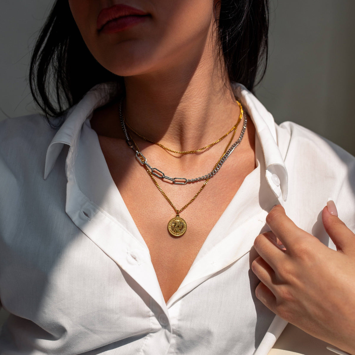 ALCO 3 Little Birds Necklace - Intermix, alternate view 2