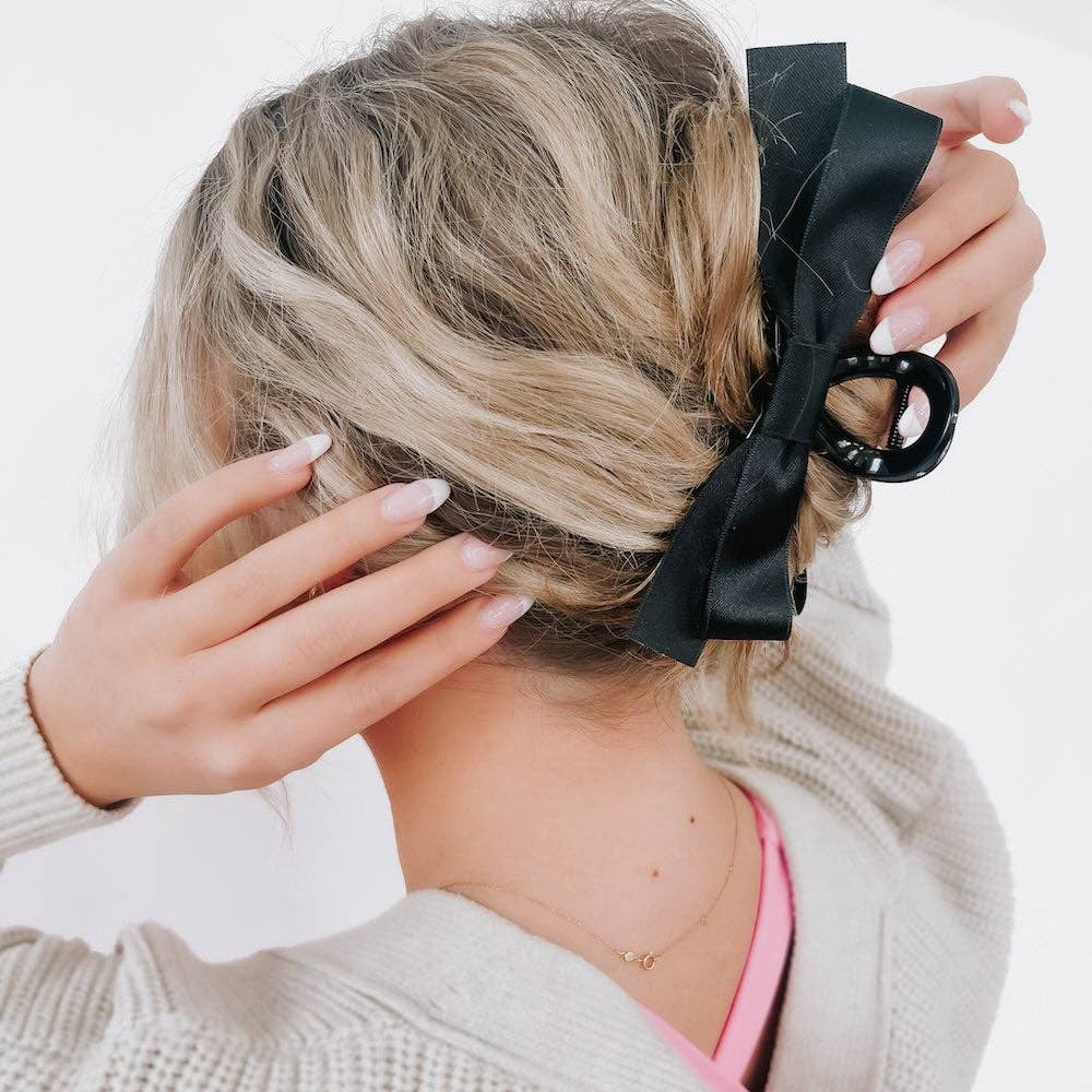 Pretty Simple - Haven Hair Bow Claw Clip, view 5