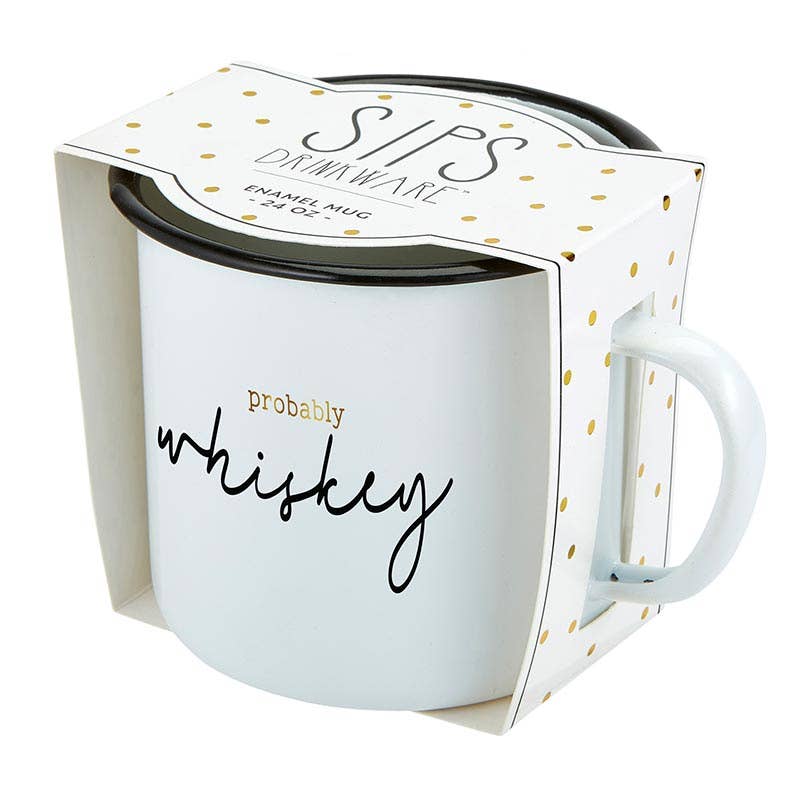 Enamel Mug - Probably Whiskey