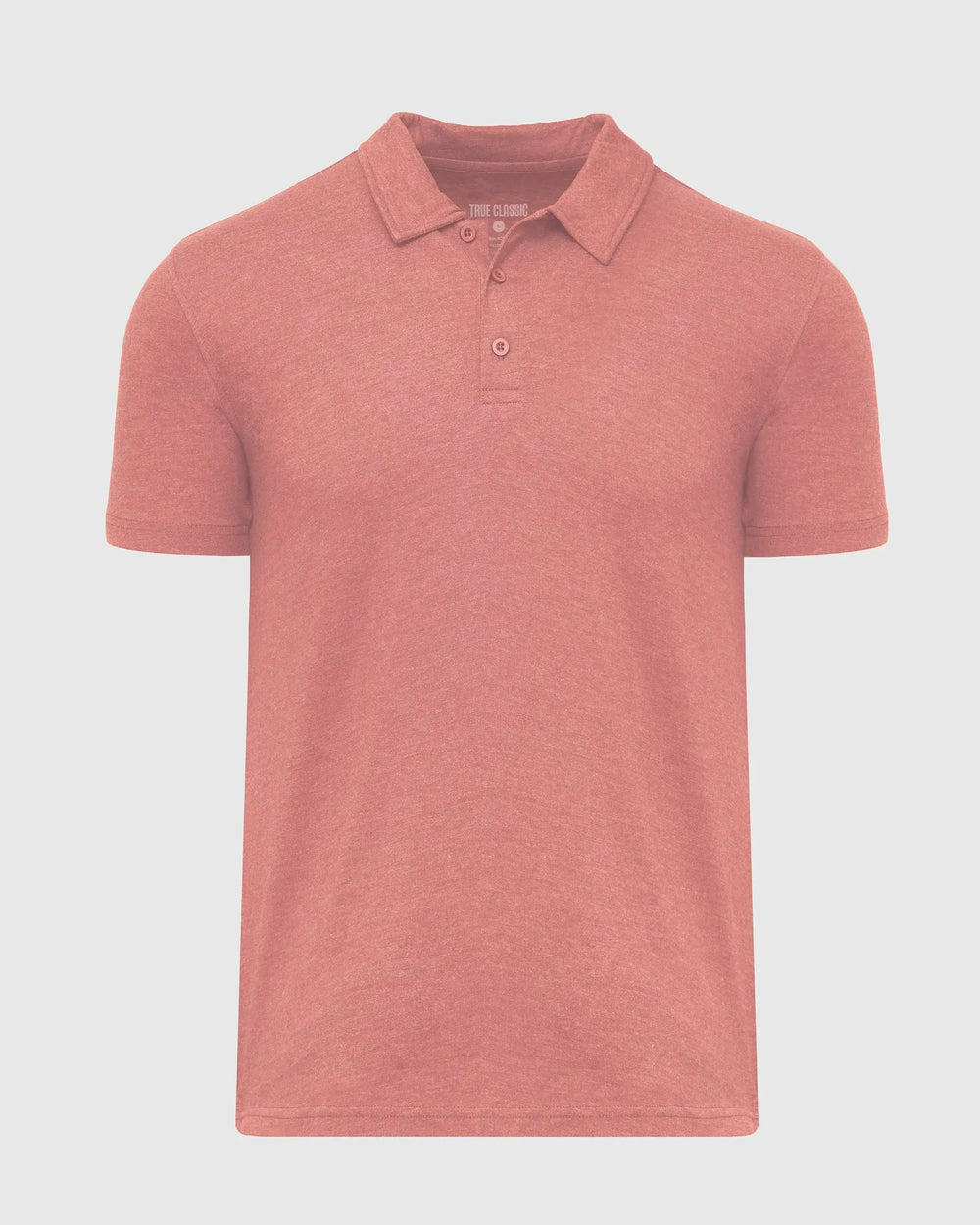 Short Sleeve Shirt | Polo | Heather Cayenne