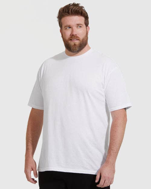 True Classic Premium Fitted Crew Neck T-Shirt - White