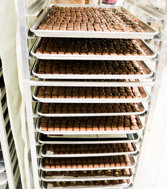 Milk Chocolate Bourbon Caramels