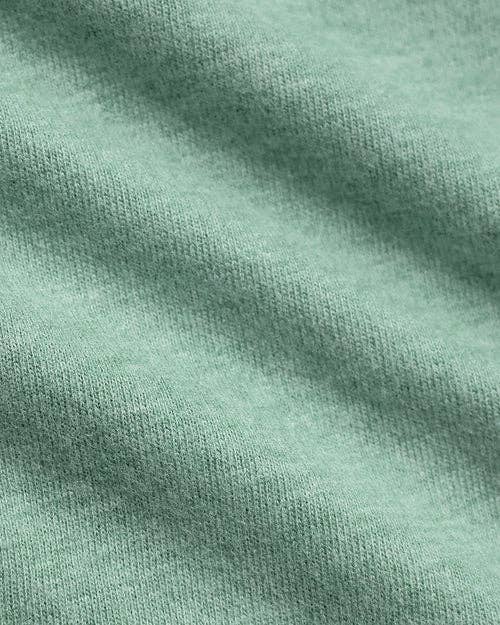 True Classic Premium Fitted Crew Neck T-Shirt - Heather Slate Green