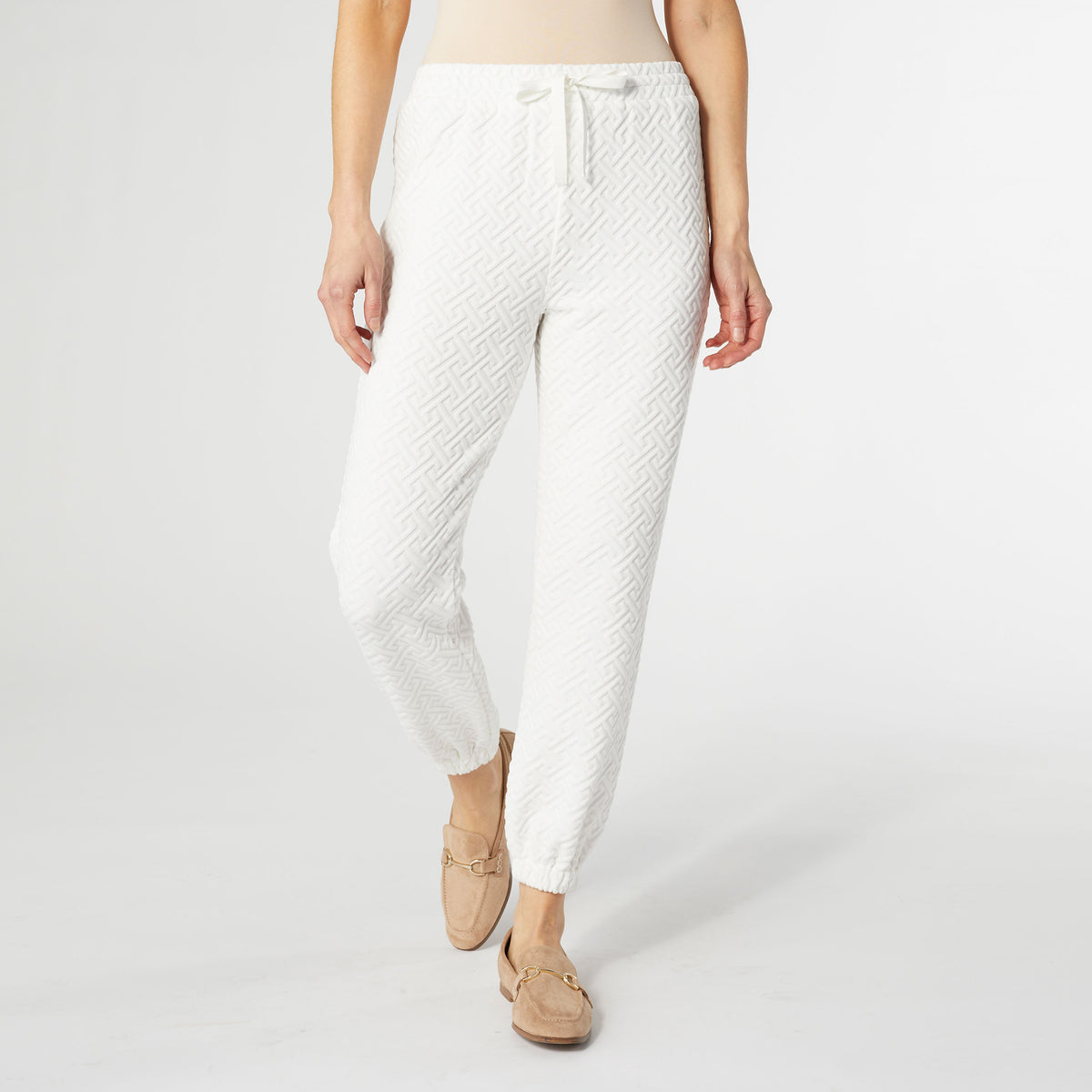 Phoenix Quilted Drawstring Bottom Bikini Pant with Adjustable Waistband and Lining