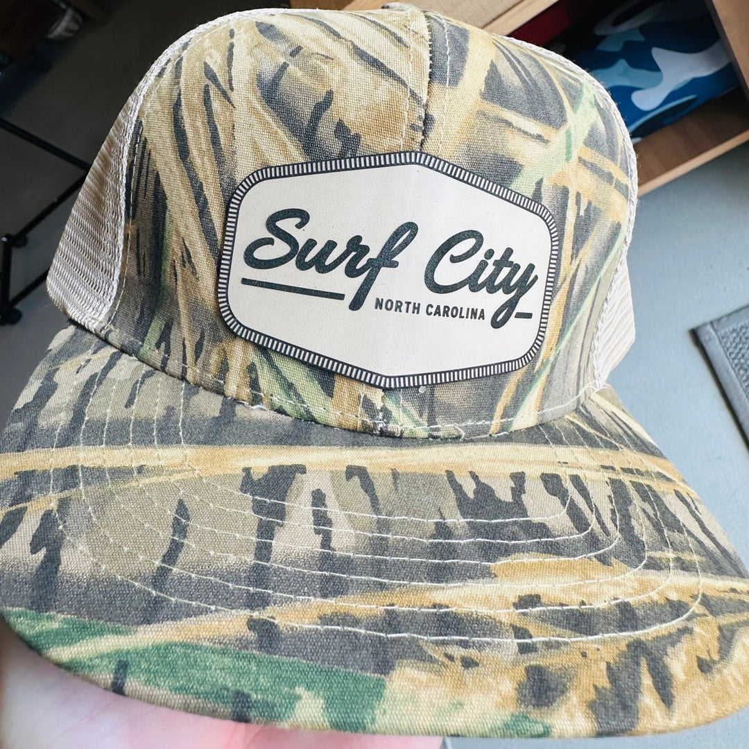 Surf City Camo Trucker Hat