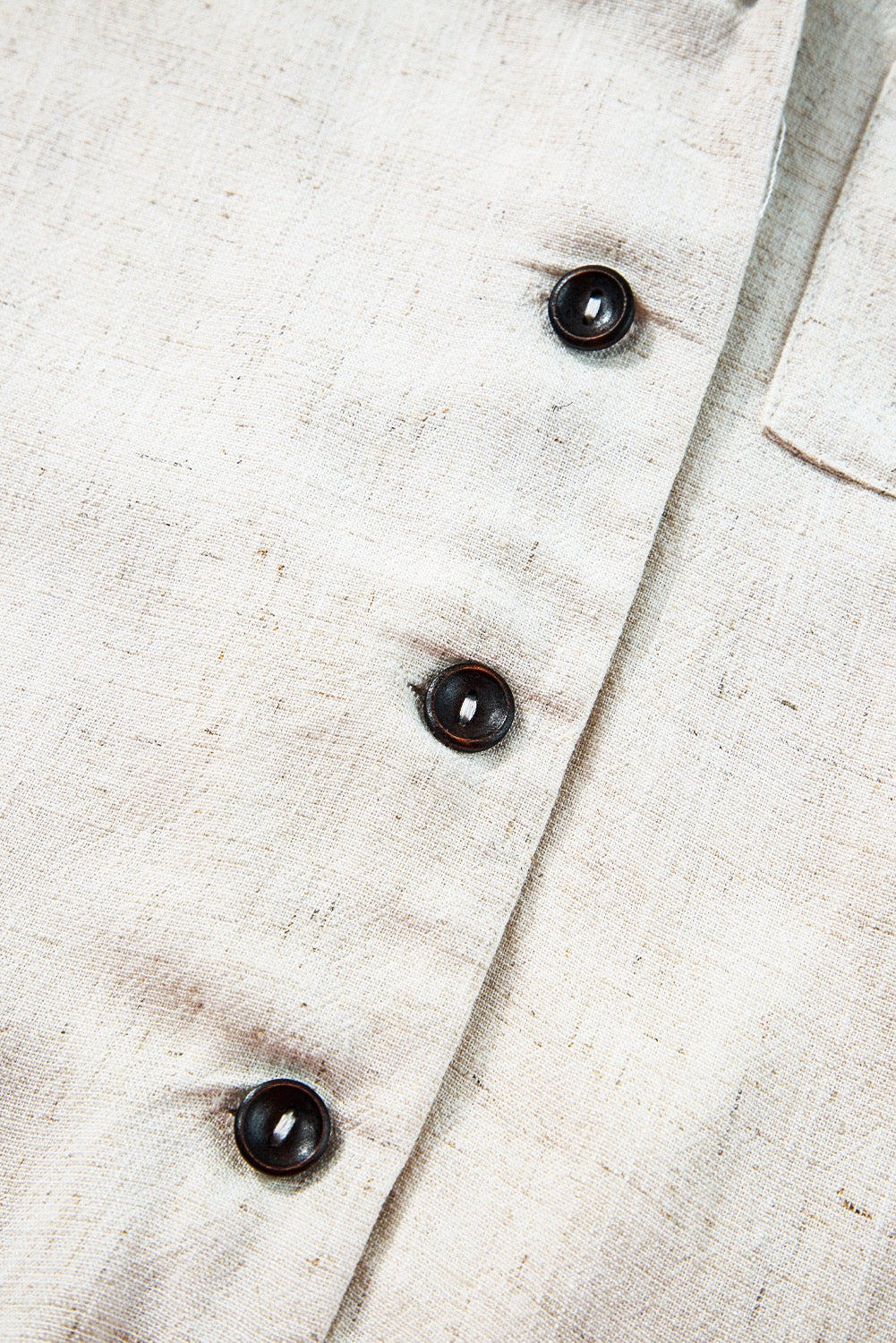 Beige Sleeveless V Neck