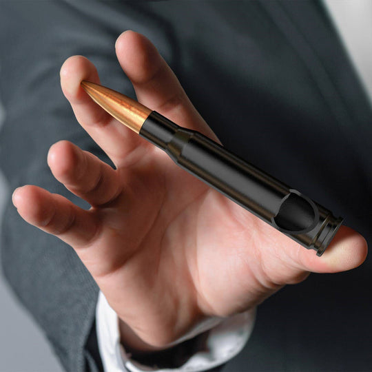 Old Southern Brass - Black 50 Caliber BMG Real Bullet Bottle Opener