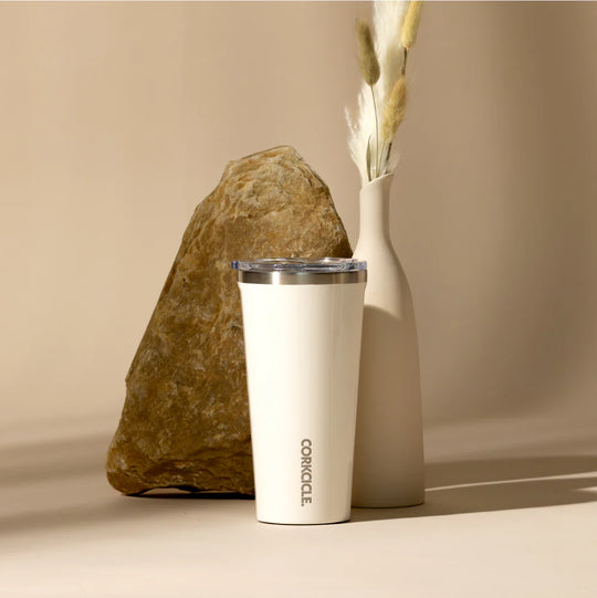 Corkcicle - Classic Stainless Steel Tumbler - Oat Milk 16oz