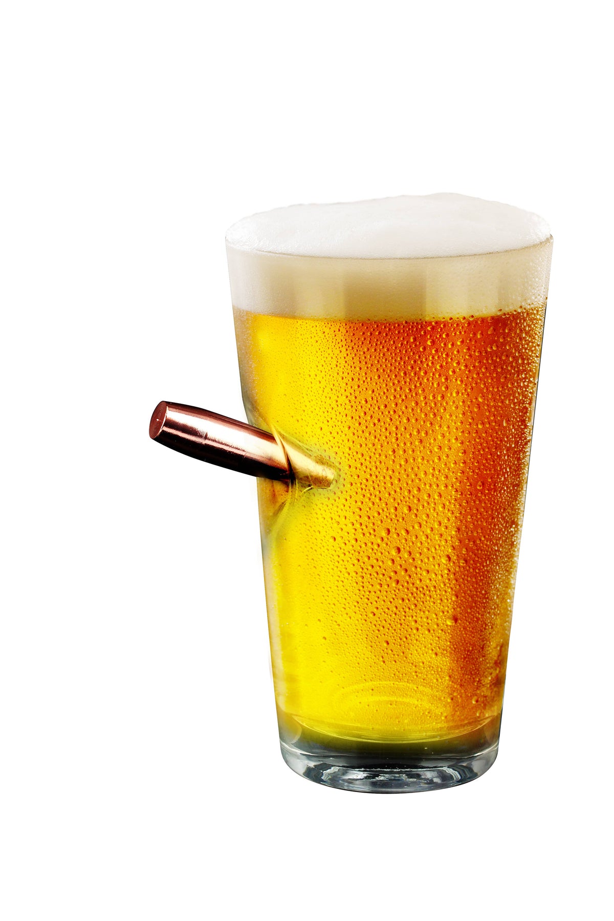 Last Man Standing - Pint Glass / Bullet