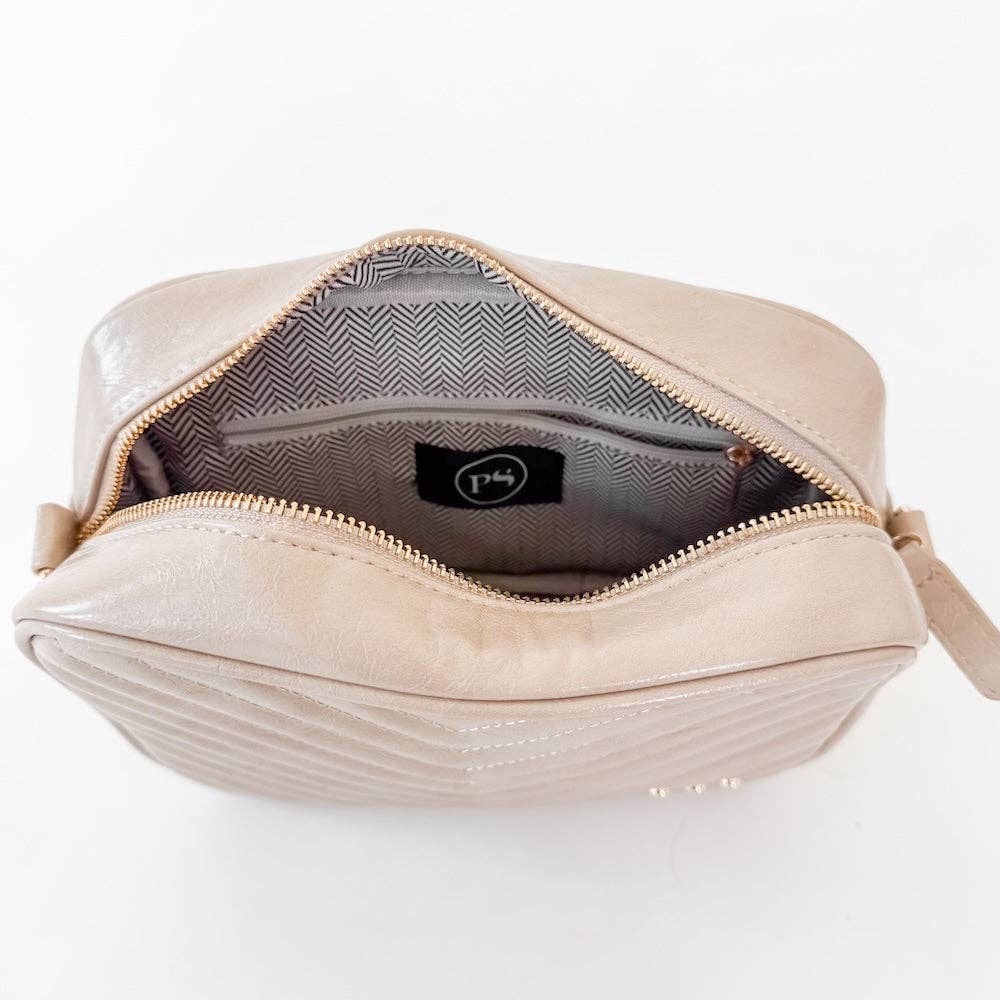 Coco Quilted Camera Crossbody Bag, view 10
