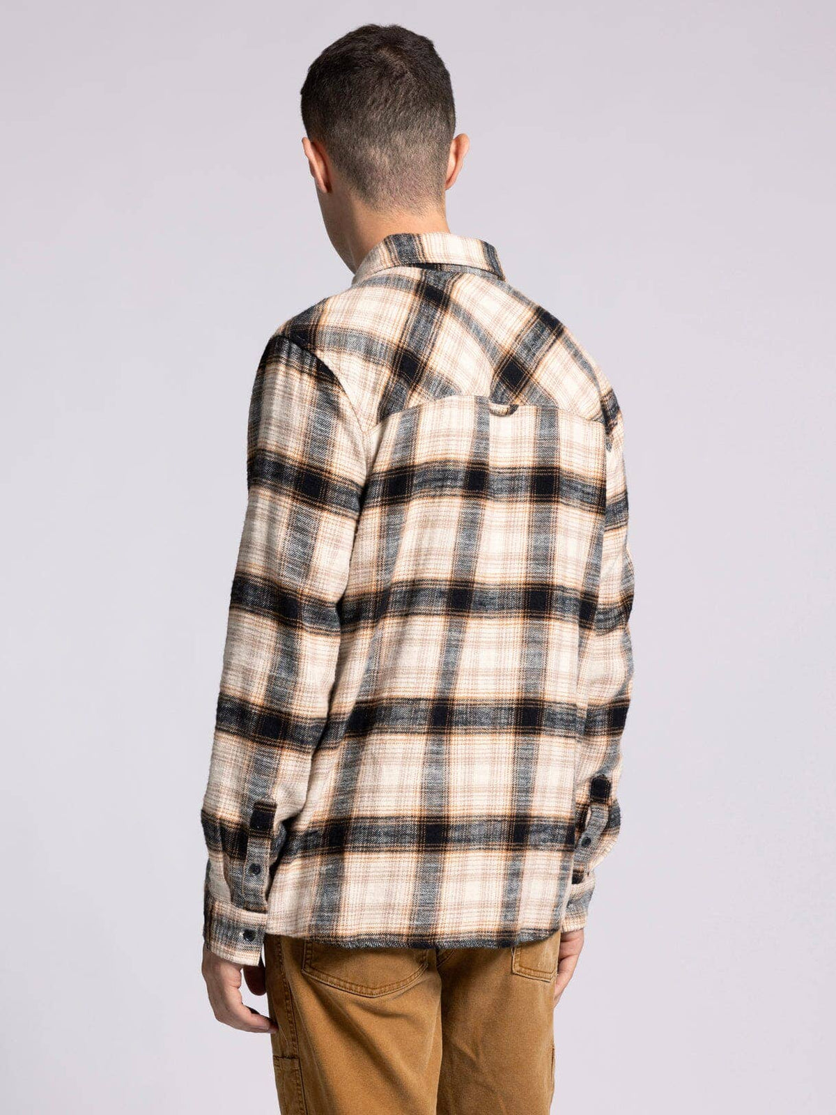 Elk Slub Flannel - Long Sleeve Button Up