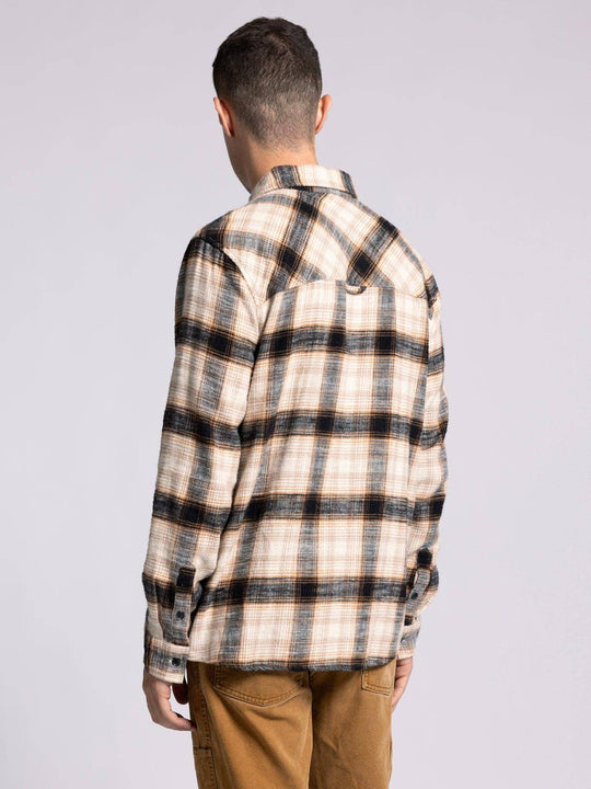 ELK SLUB FLANNEL - Long Sleeve Button Up