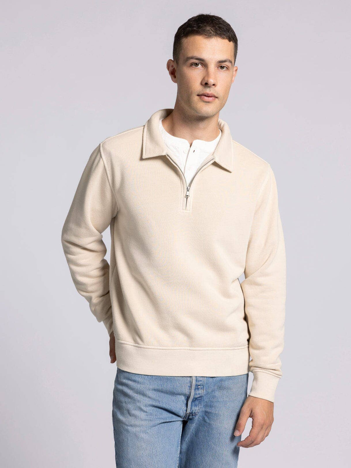 SURPLUS QUARTER ZIP - Half Zip Pullover, view 3