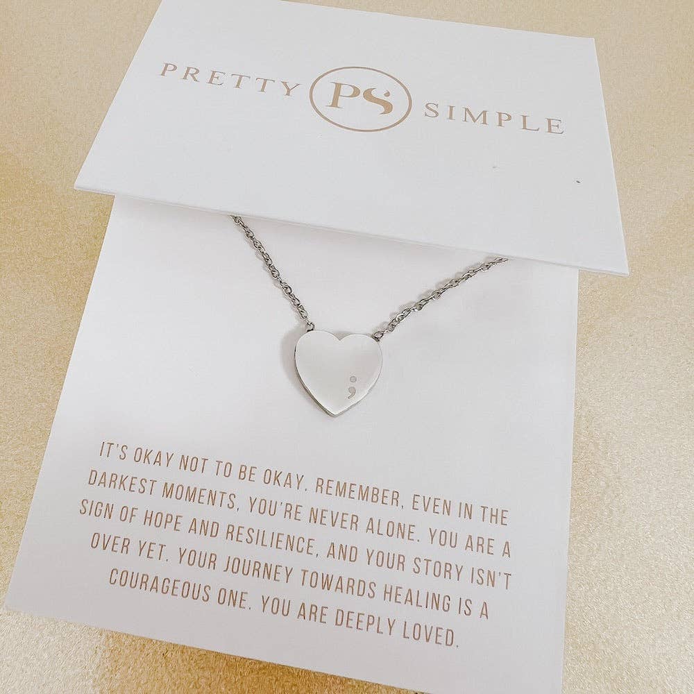 Pretty Simple - Sweet Heart Gift Necklace - WATERPROOF