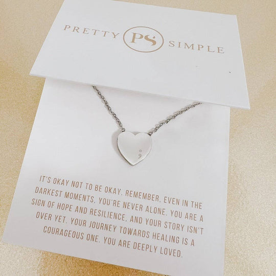 Pretty Simple - Sweet Heart Gift Necklace - WATERPROOF