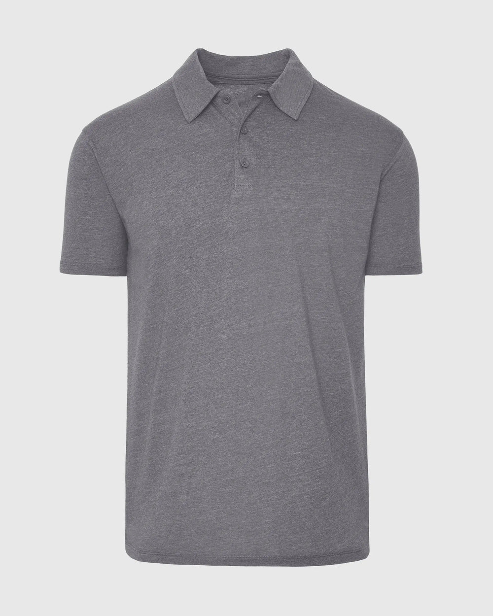 Short Sleeve Shirt | Polo | Heather Graphite