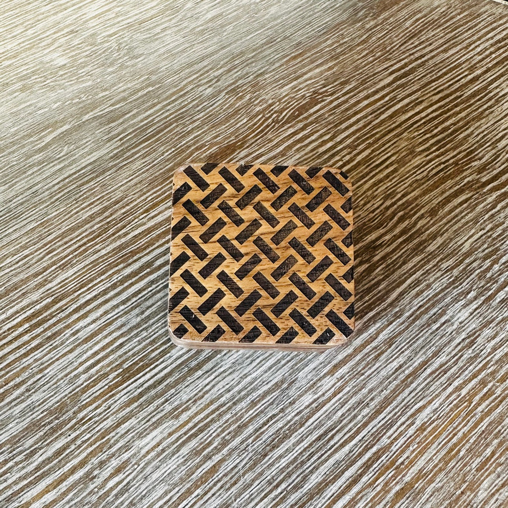 Walnut Cufflink Box Lid