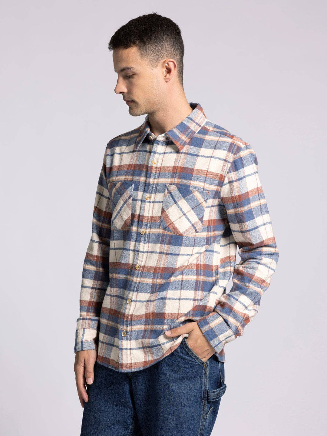 REDWOODS FLANNEL - Long Sleeve Button Up