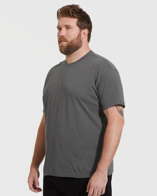 True Classic Premium Fitted Crew Neck T-Shirt - Carbon