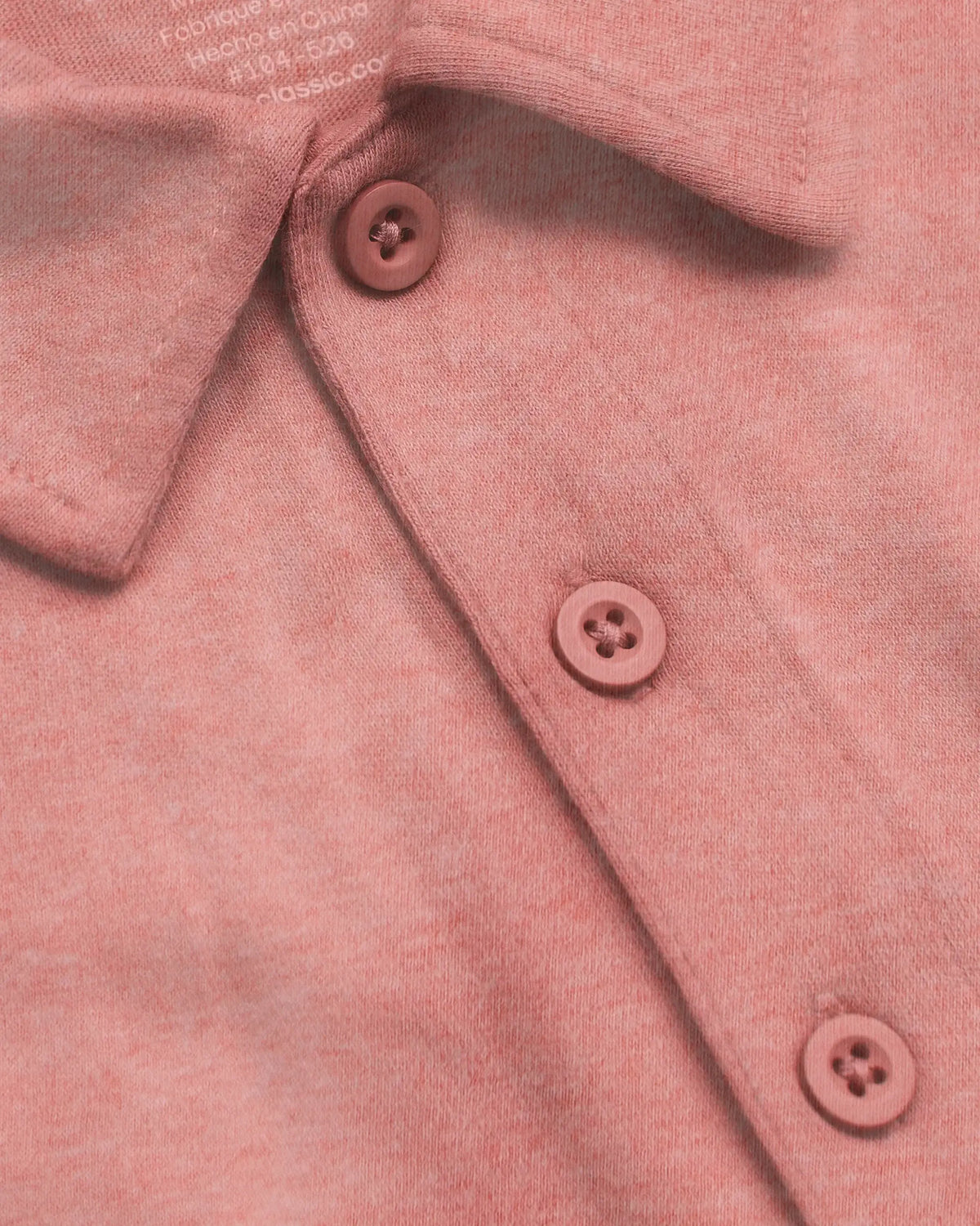 Short Sleeve Shirt | Polo | Heather Cayenne, view 6